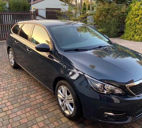 Peugeot 308 cena 54900 przebieg: 61000, rok produkcji 2019 z Łódź małe 781